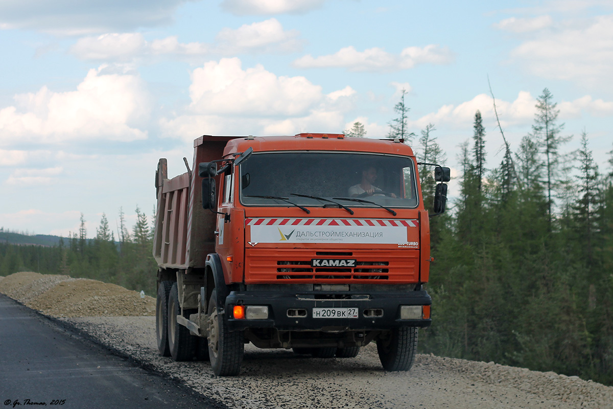 Хабаровский край, № Н 209 ВК 27 — КамАЗ-65115-62