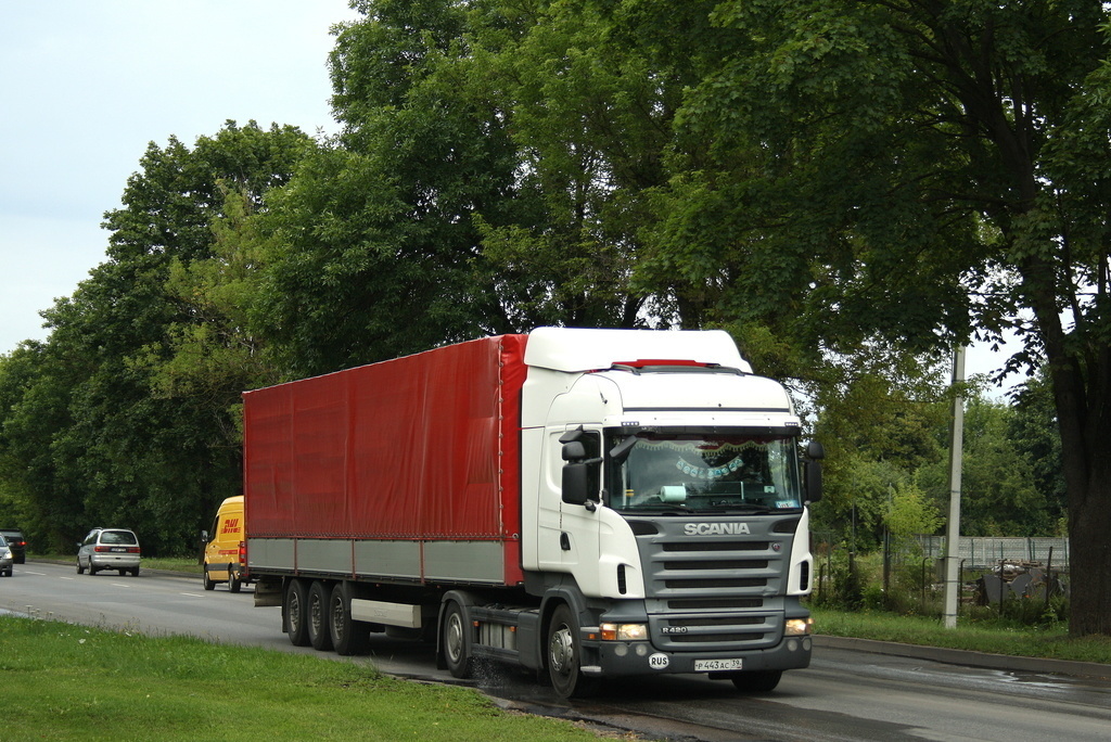 Калининградская область, № Р 443 АС 39 — Scania ('2004) R420