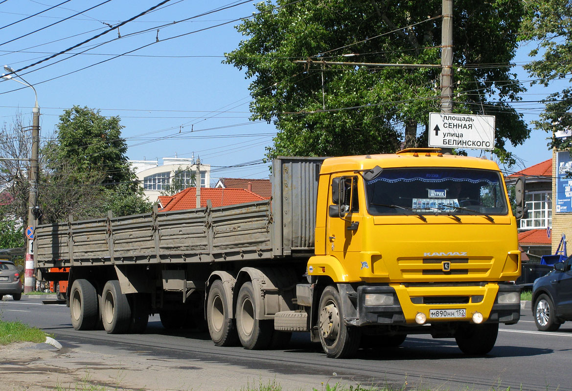 Нижегородская область, № М 890 НН 152 — КамАЗ-65116-N3