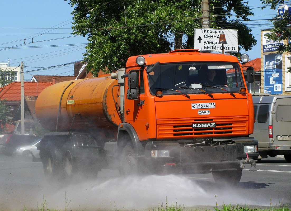 Нижегородская область, № К 115 УА 152 — КамАЗ-65115 (общая модель)