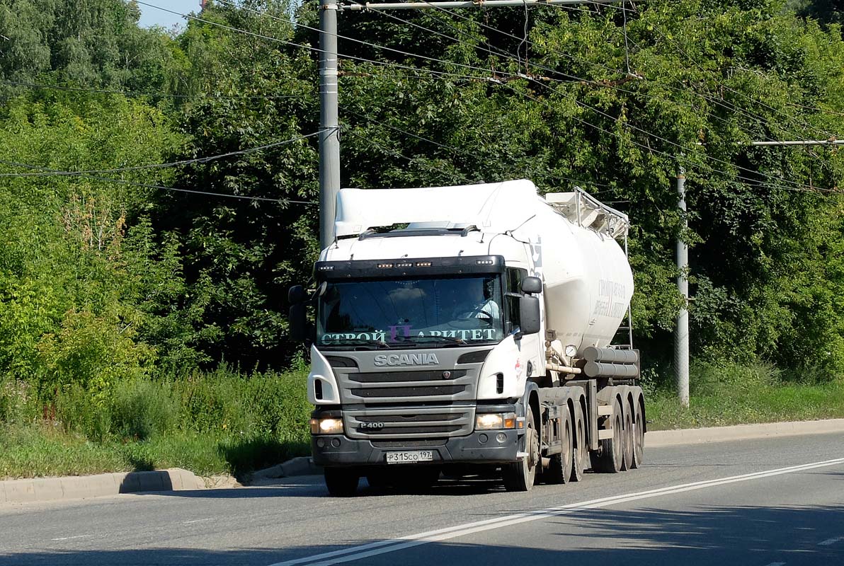 Москва, № Р 315 СО 197 — Scania ('2011) P400