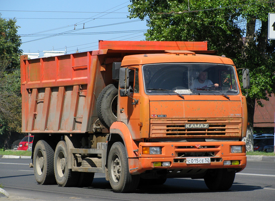 Нижегородская область, № С 015 СЕ 52 — КамАЗ-6520-06 [65200F]