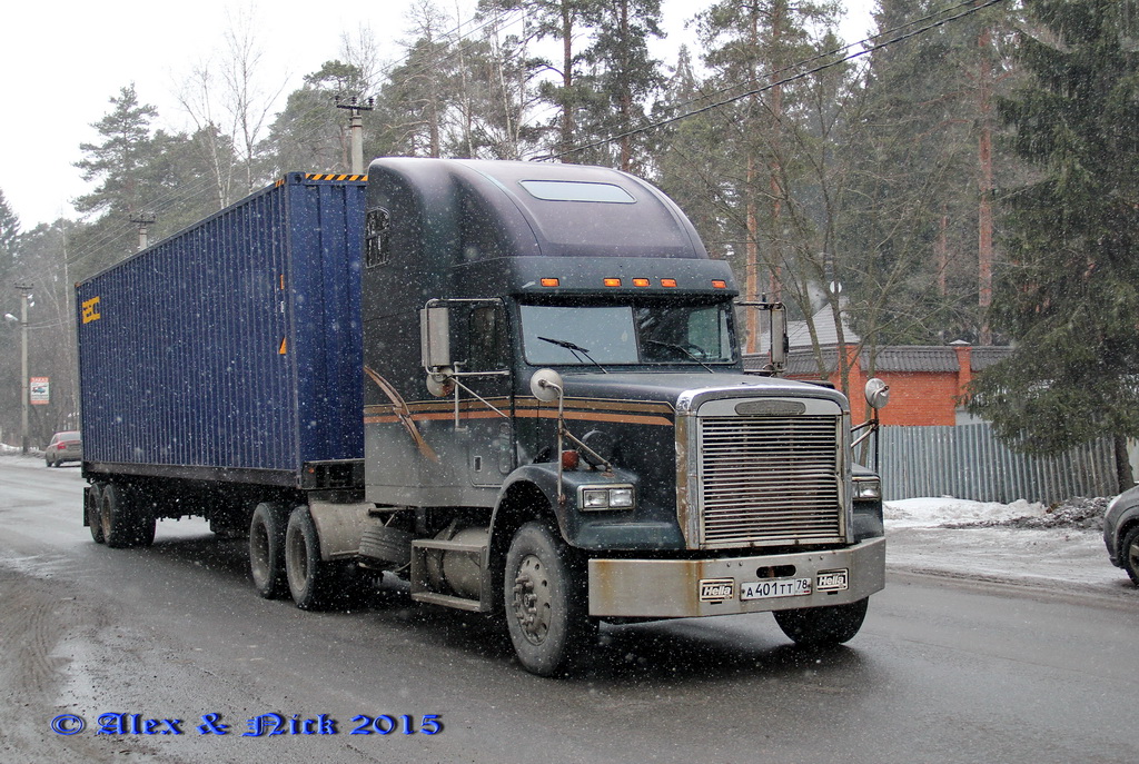 Санкт-Петербург, № А 401 ТТ 78 — Freightliner FLD 120 SD