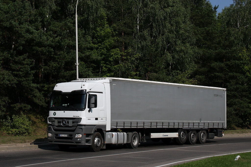 Литва, № GEL 609 — Mercedes-Benz Actros ('2009) 1844