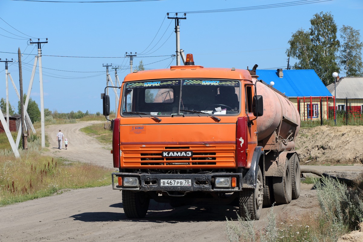 Томская область, № В 467 РВ 70 — КамАЗ-53215 [532150]