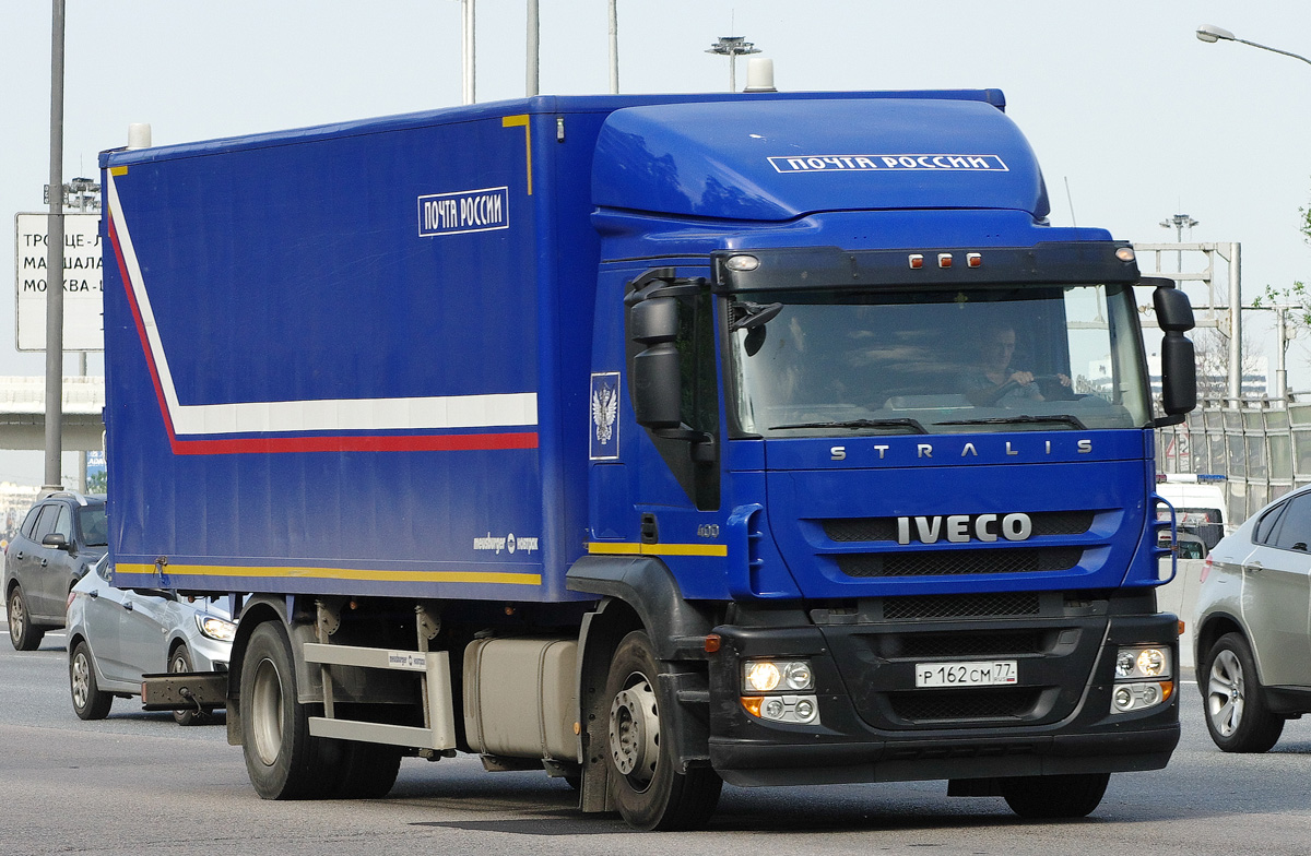 Москва, № Р 162 СМ 77 — IVECO Stralis ('2007) 400