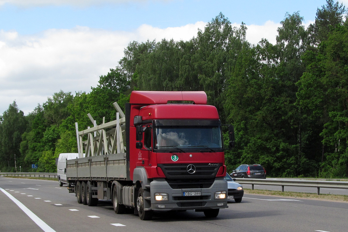 Литва, № CBG 288 — Mercedes-Benz Axor (общ.м)