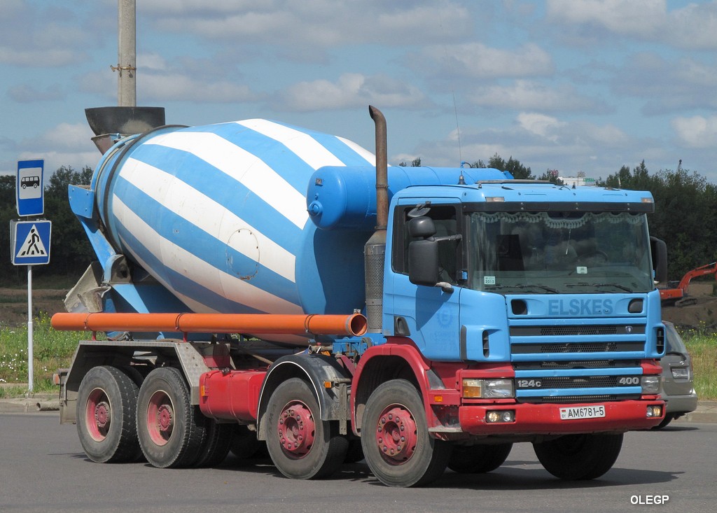 Минская область, № АМ 6781-5 — Scania ('1996) P124C