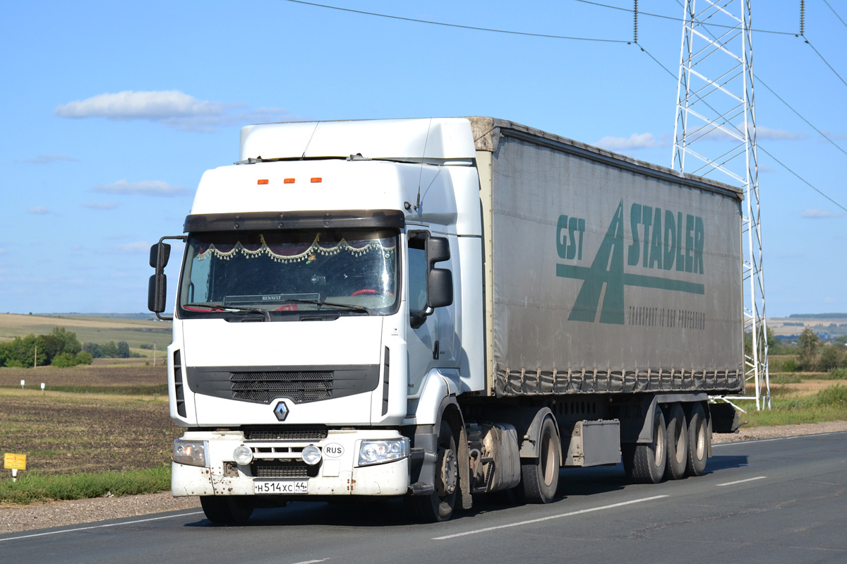 Костромская область, № Н 514 ХС 44 — Renault Premium ('2006)