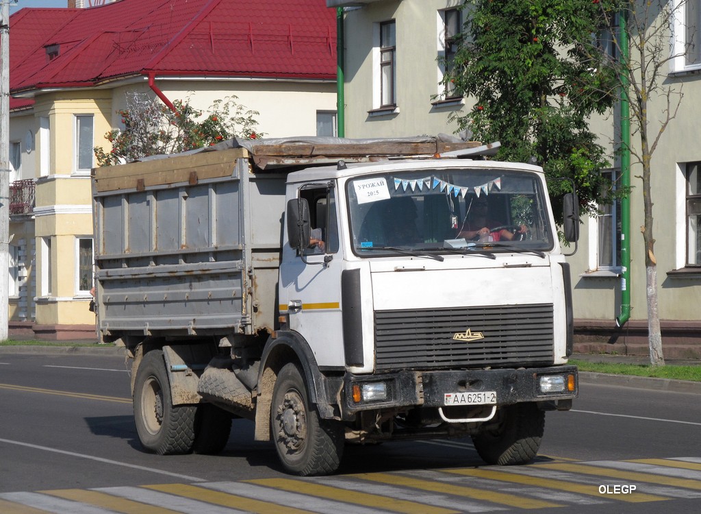 Витебская область, № АА 6251-2 — МАЗ-5551 (общая модель)