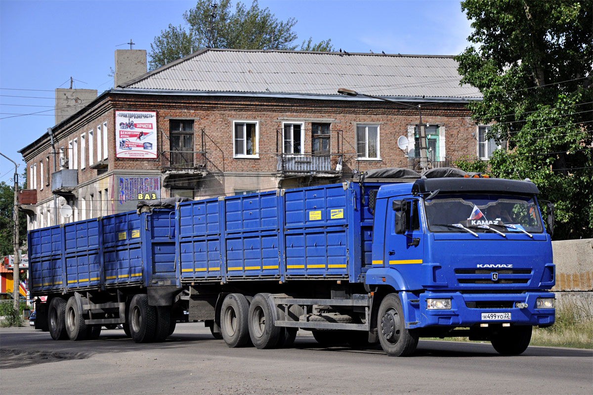 Алтайский край, № Н 499 УО 22 — КамАЗ-65117-N3(78)