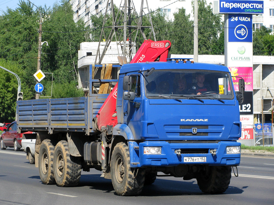 Нижегородская область, № К 776 УТ 152 — КамАЗ-43118-24