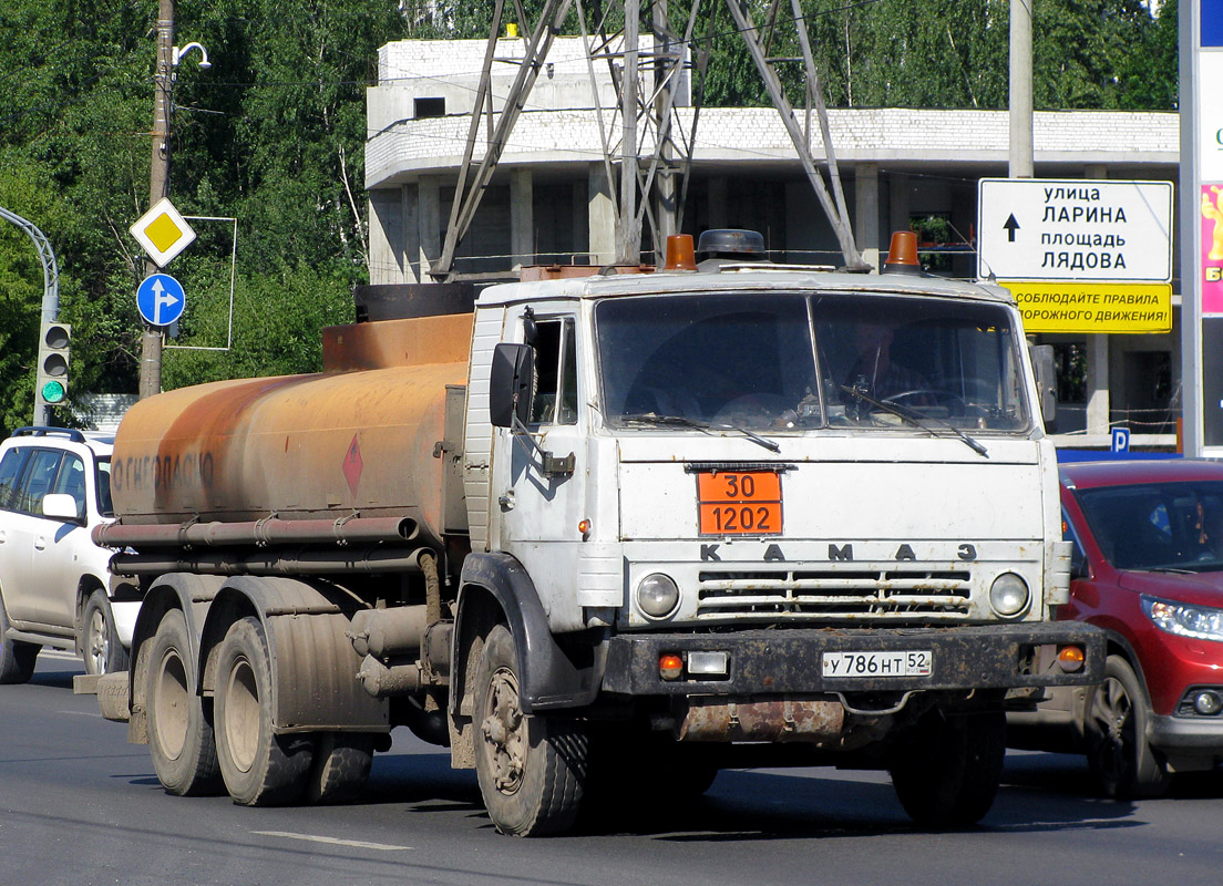 Нижегородская область, № У 786 НТ 52 — КамАЗ-53212