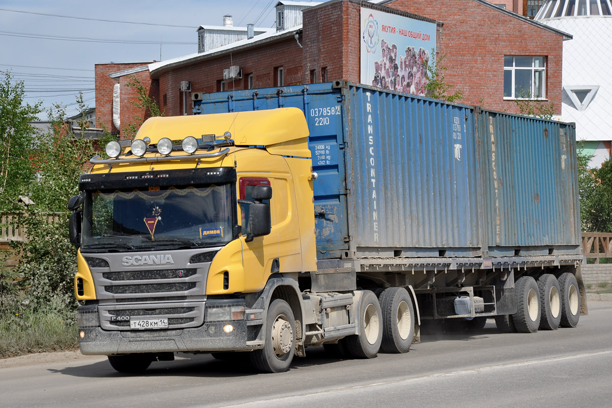 Саха (Якутия), № Т 428 КМ 14 — Scania ('2011) P400