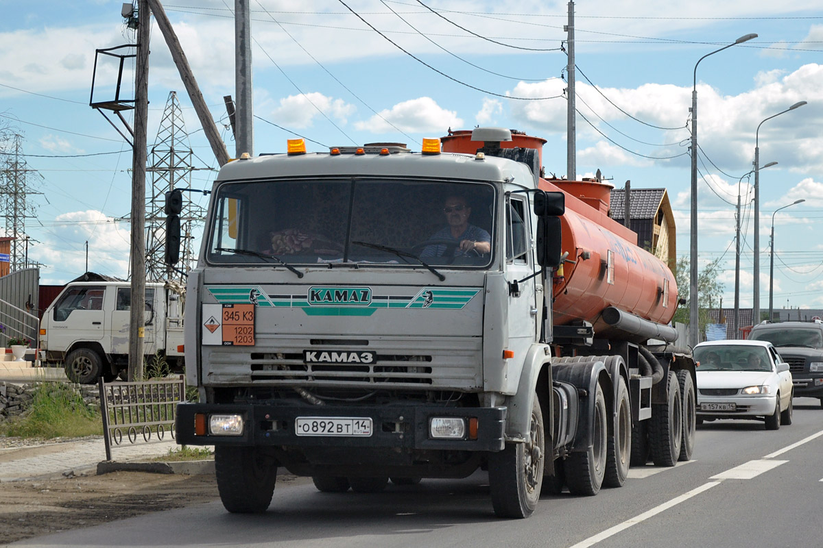 Саха (Якутия), № О 892 ВТ 14 — КамАЗ-5410