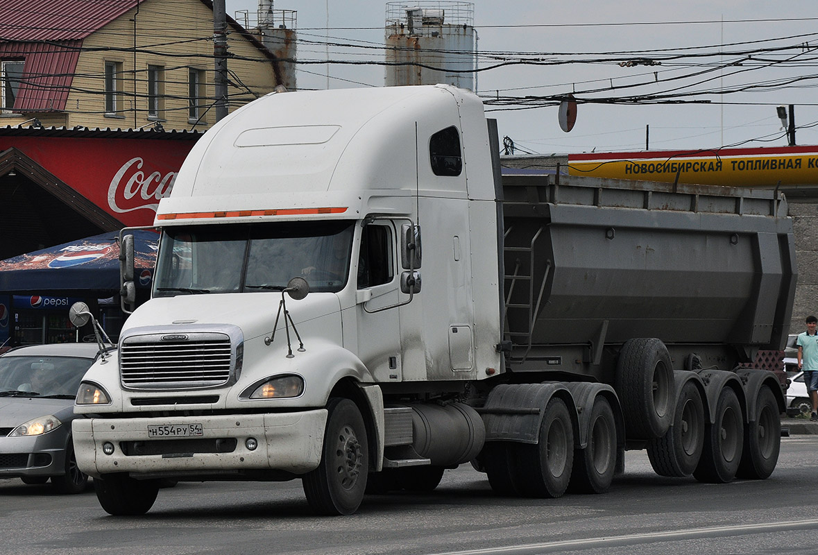 Новосибирская область, № Н 554 РУ 54 — Freightliner Columbia