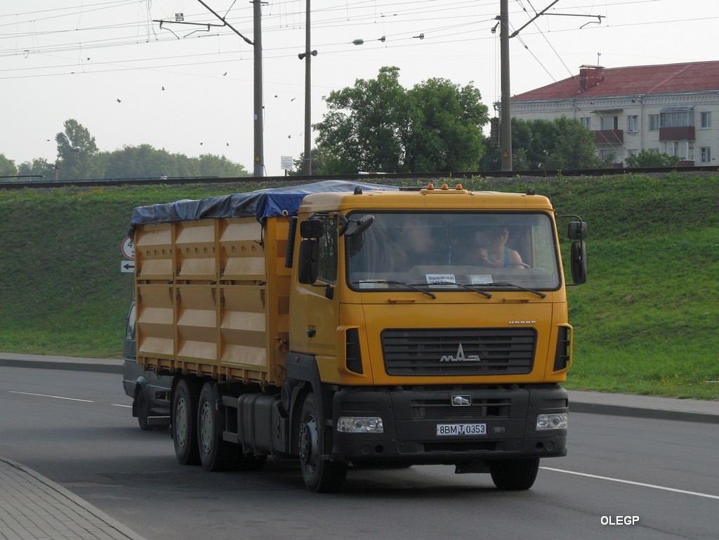 Минск, № 8ВМ Т 0353 — МАЗ-6501A8; Минск — Новые автомобили МАЗ