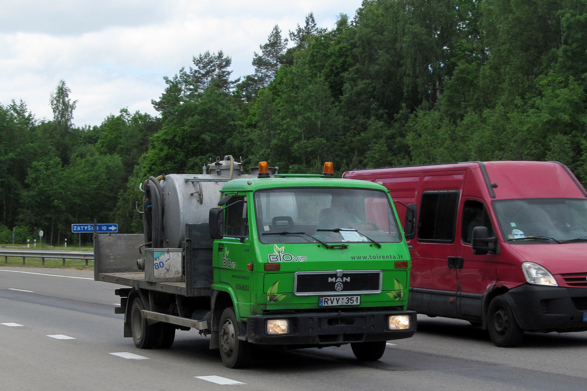 Литва, № RVY 351 — MAN Volkswagen G90