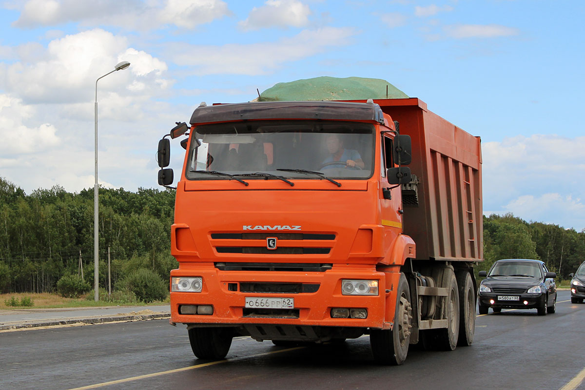 Рязанская область, № О 666 РР 62 — КамАЗ-6520-63