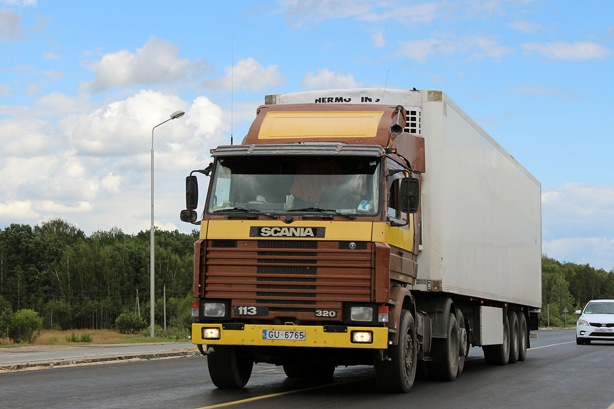 Латвия, № GU-6765 — Scania (II) R113M
