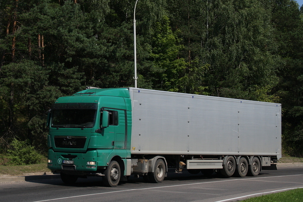 Литва, № HBJ 019 — MAN TGX ('2007) 18.440