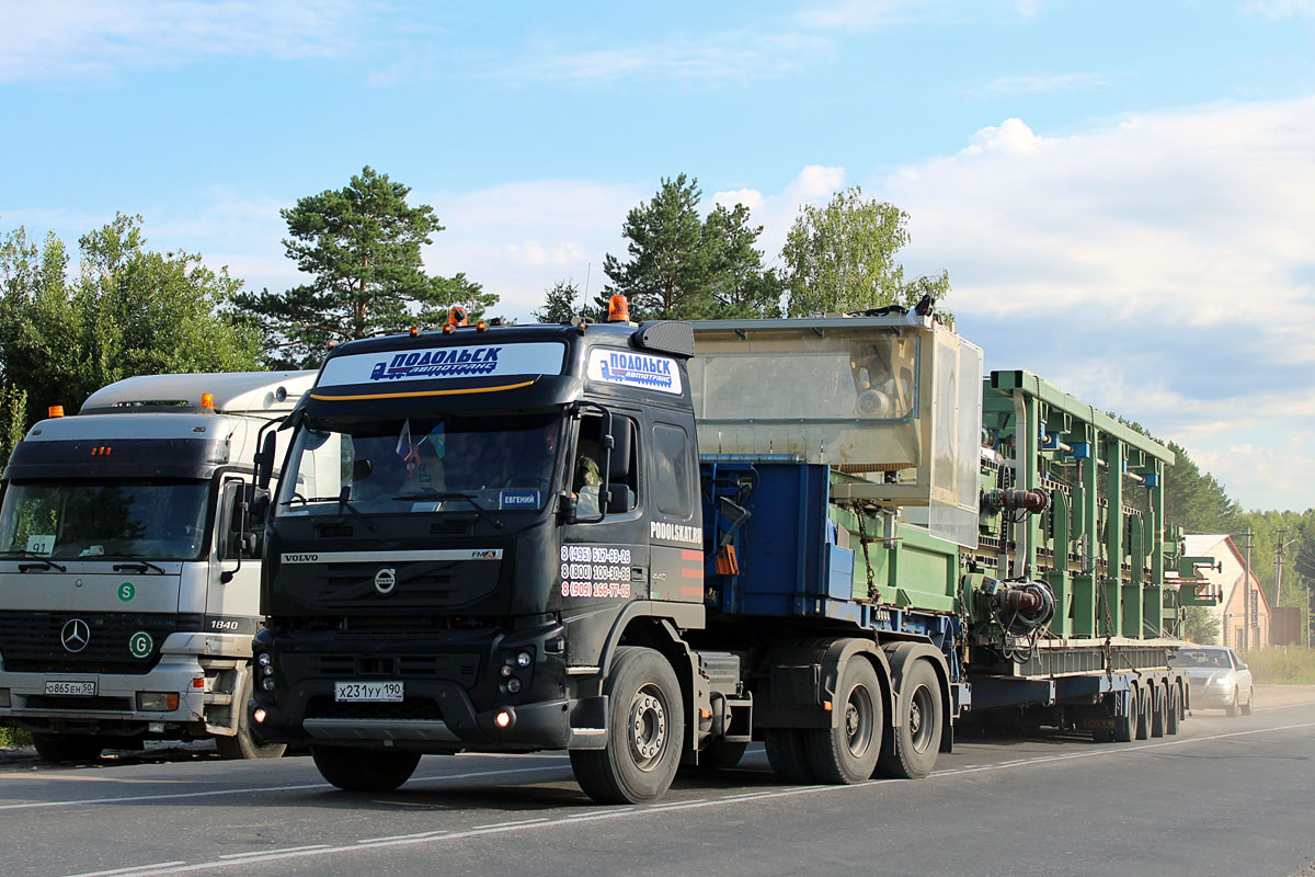 Московская область, № Х 231 УУ 190 — Volvo ('2010) FMX.440