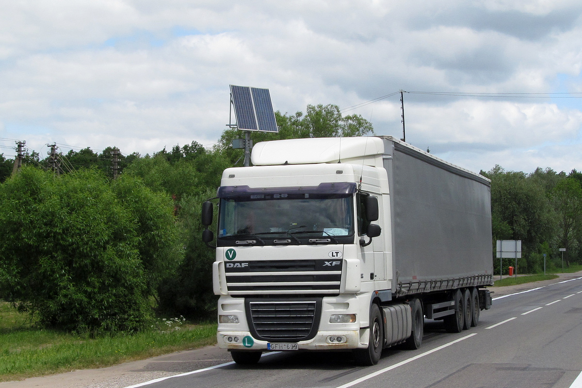 Литва, № GFH 699 — DAF XF105 FT