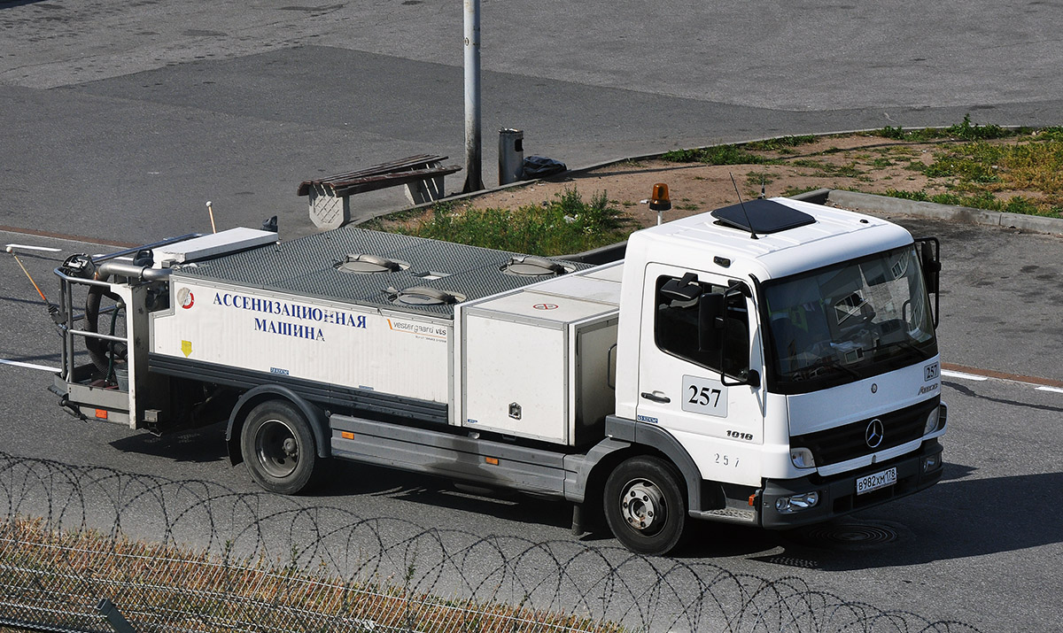 Санкт-Петербург, № 257 — Mercedes-Benz Atego 1018