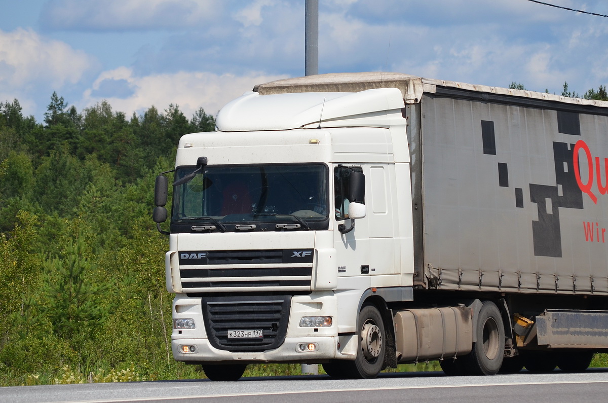 Москва, № К 323 НР 197 — DAF XF105 FT