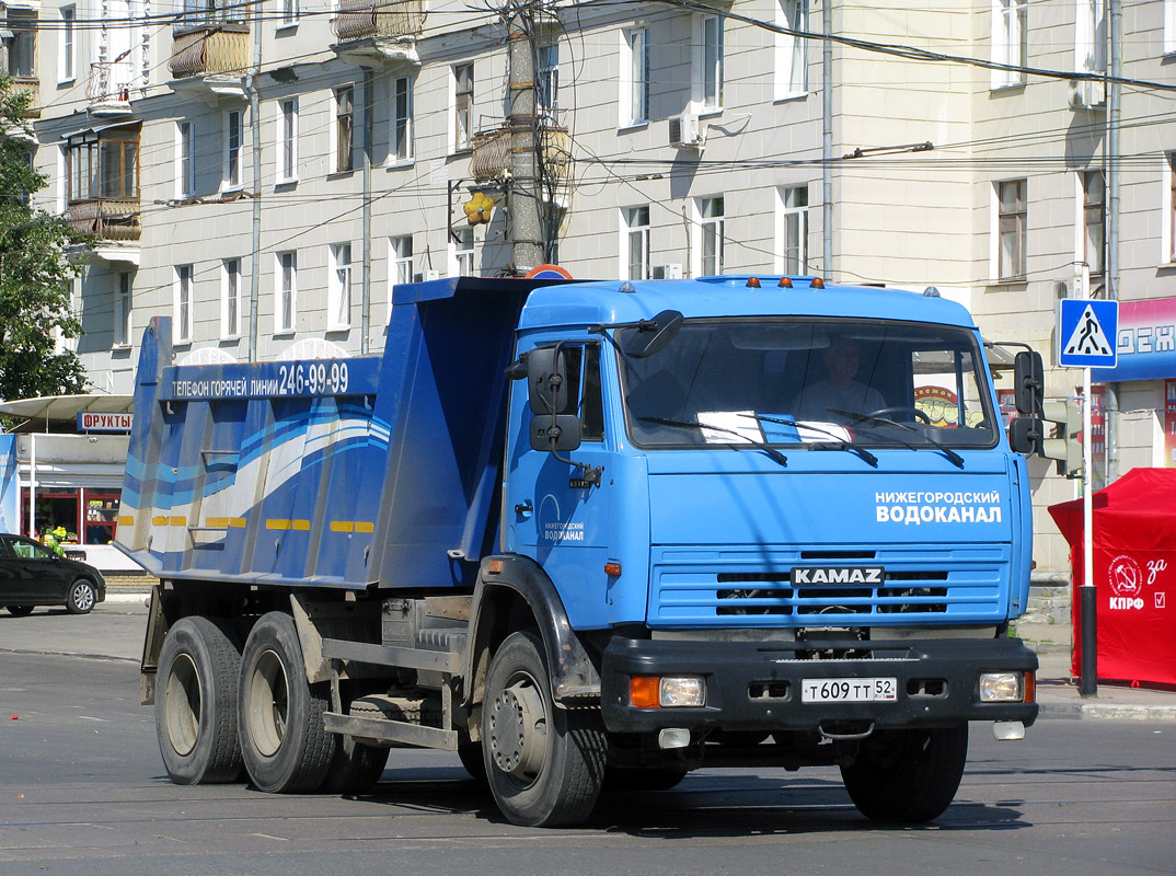 Нижегородская область, № Т 609 ТТ 52 — КамАЗ-65115-62