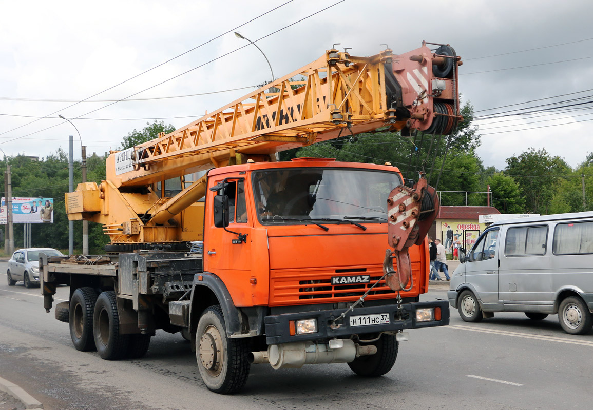 Ивановская область, № Н 111 НС 37 — КамАЗ-65115-62