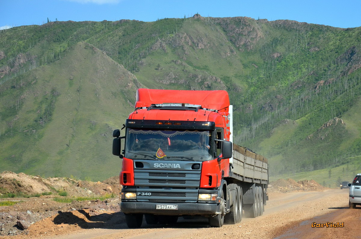 Тува, № Р 573 АХ 17 — Scania ('1996) P340