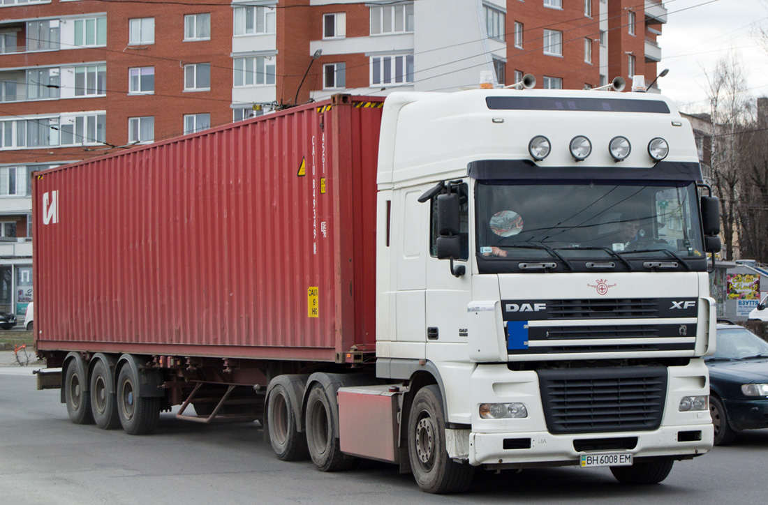 Одесская область, № ВН 6008 ЕМ — DAF XF95 FTS