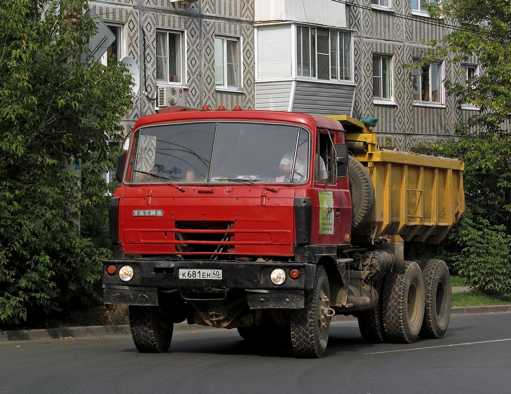 Калужская область, № К 681 ЕН 40 — Tatra 815-2 S1