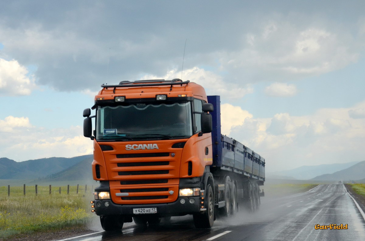 Тува, № У 420 АЕ 17 — Scania ('2011) P380