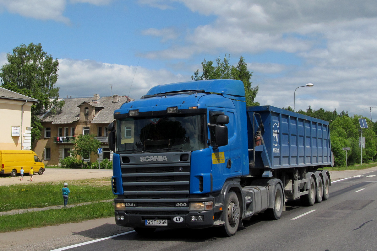 Литва, № GNT 268 — Scania ('1996) R124L