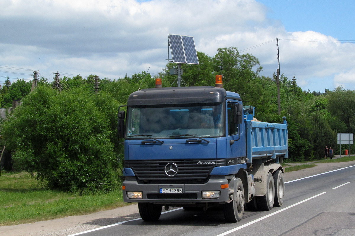 Литва, № ECR 385 — Mercedes-Benz Actros ('1997) 2640