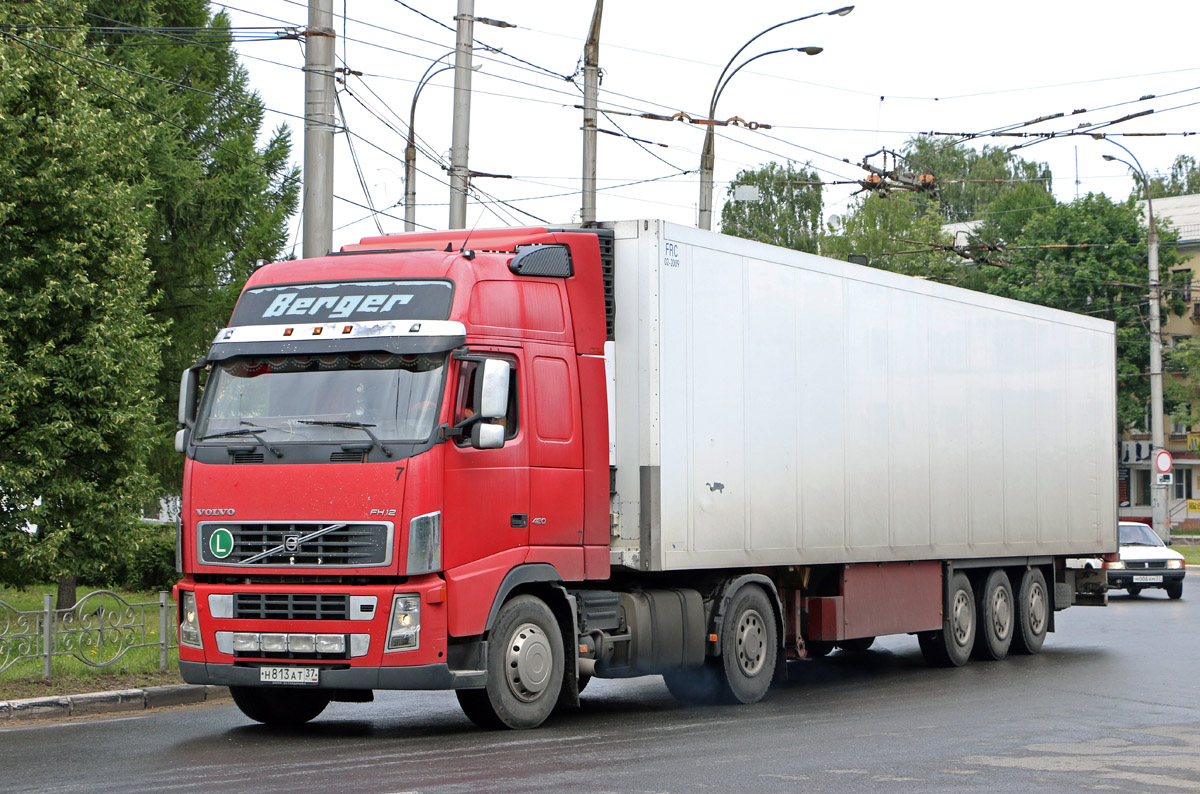 Ивановская область, № Н 813 АТ 37 — Volvo ('2002) FH12.420