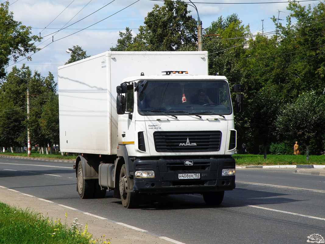 Нижегородская область, № Н 408 ВК 152 — МАЗ-5340B3