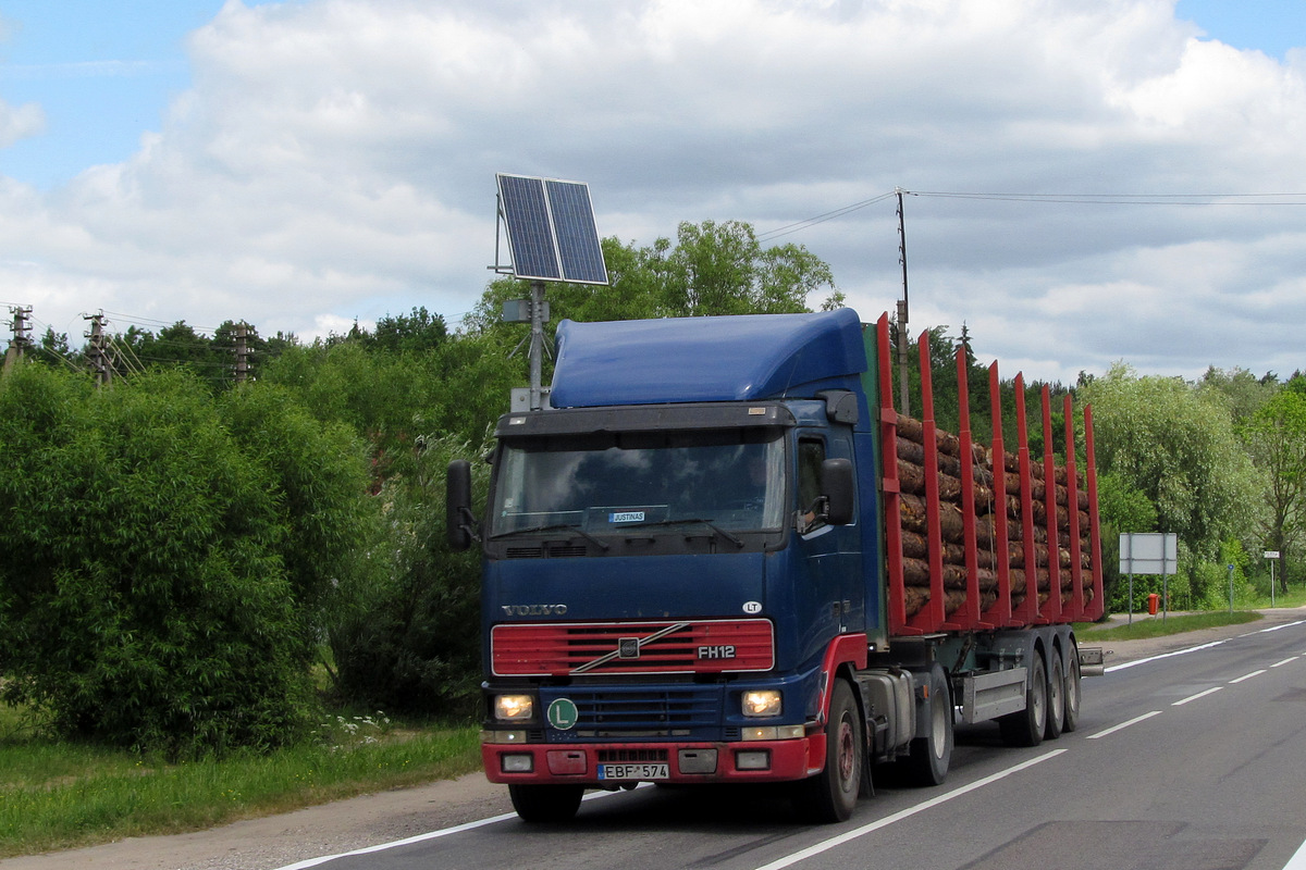 Литва, № EBF 574 — Volvo ('1993) FH12.380