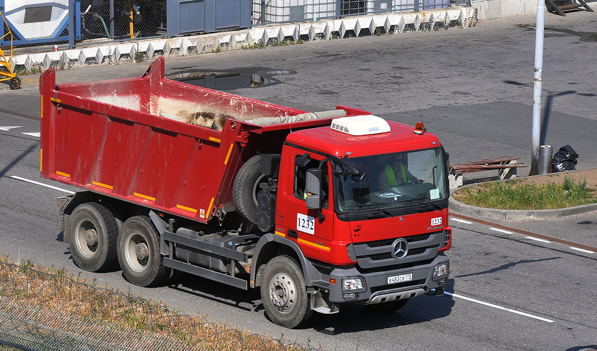 Санкт-Петербург, № 1232 — Mercedes-Benz Actros ('2009) 3341