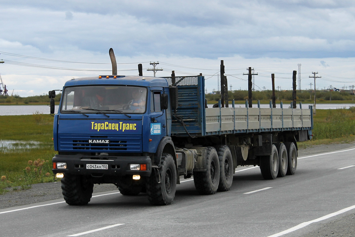 Башкортостан, № С 043 АН 102 — КамАЗ-44108 (общая модель)