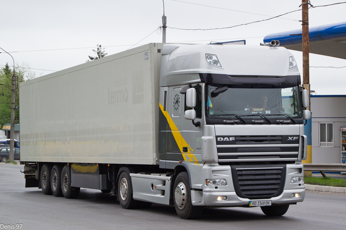 Винницкая область, № АВ 3368 ВК — DAF XF105 FT