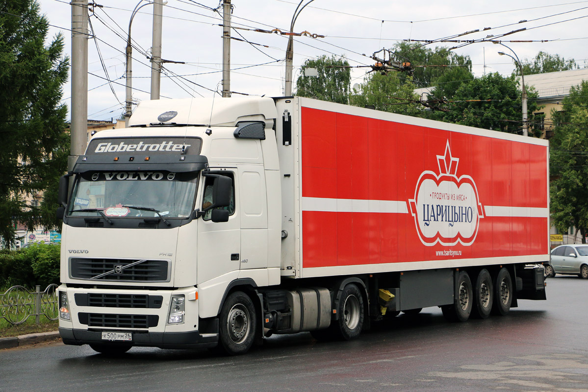 Ставропольский край, № К 500 РМ 26 — Volvo ('2002) FH12.460