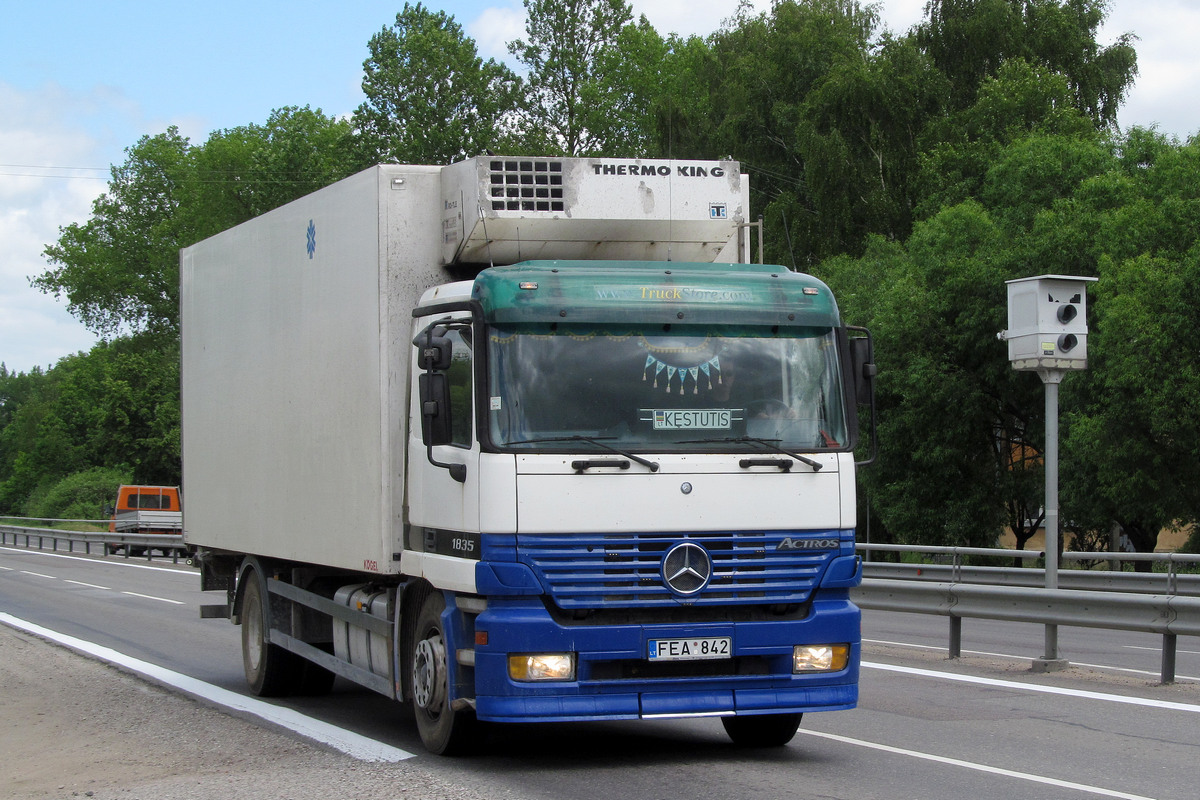 Литва, № FEA 842 — Mercedes-Benz Actros ('1997) 1835