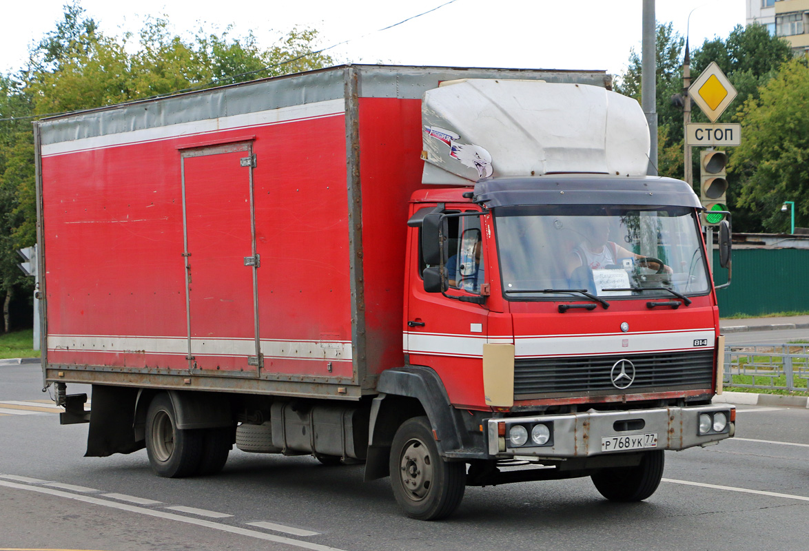 Москва, № Р 768 УК 77 — Mercedes-Benz LK 814