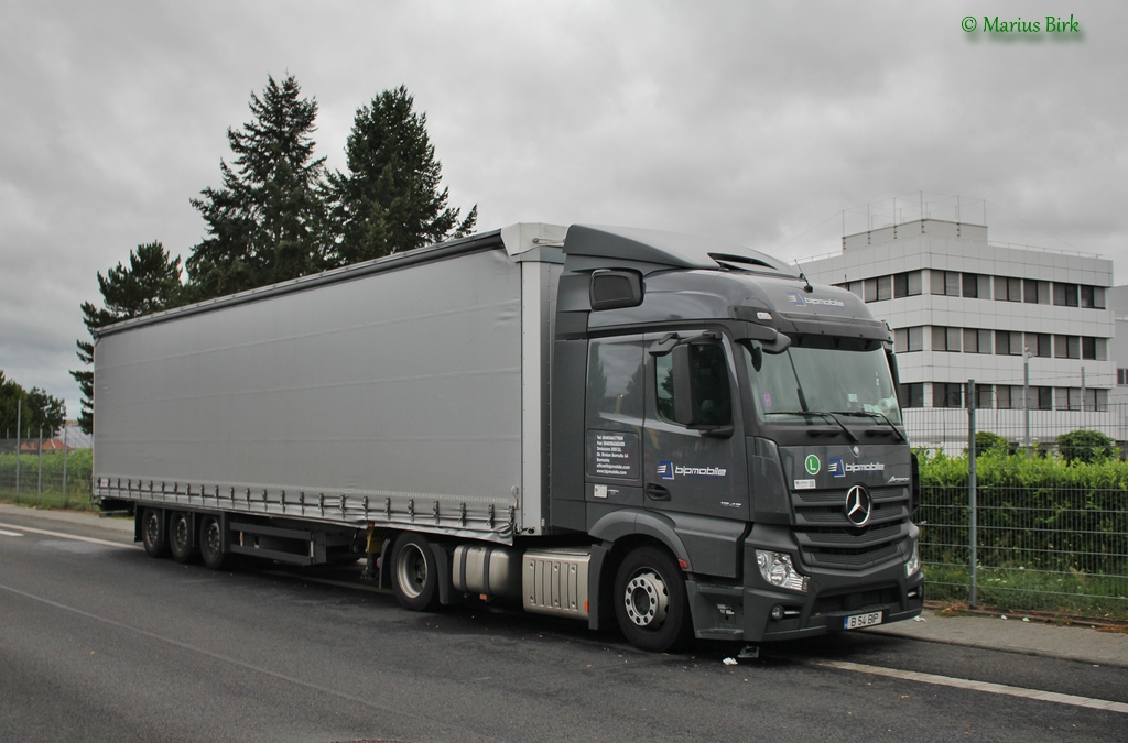 Румыния, № B 54 BIP — Mercedes-Benz Actros ('2011) 1842