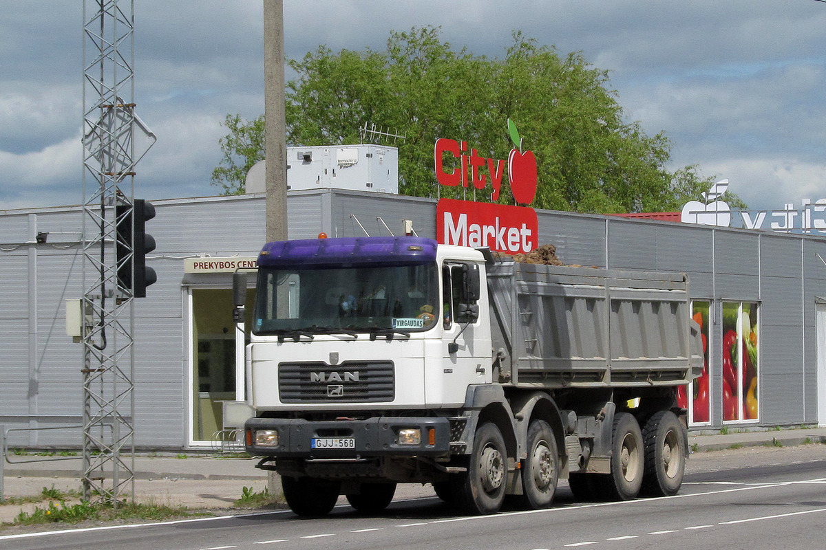 Литва, № GJJ 568 — MAN F90 (общая модель)