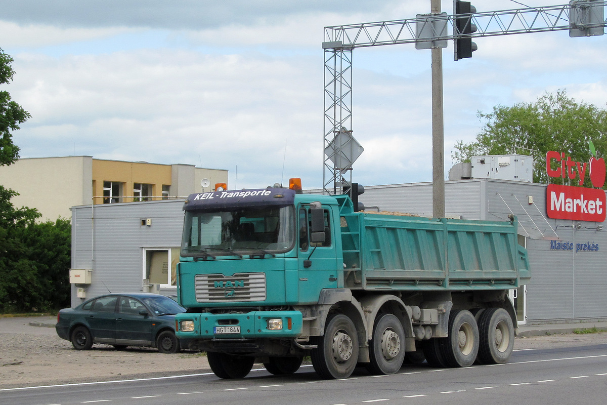 Литва, № HGT 844 — MAN F90 (общая модель)