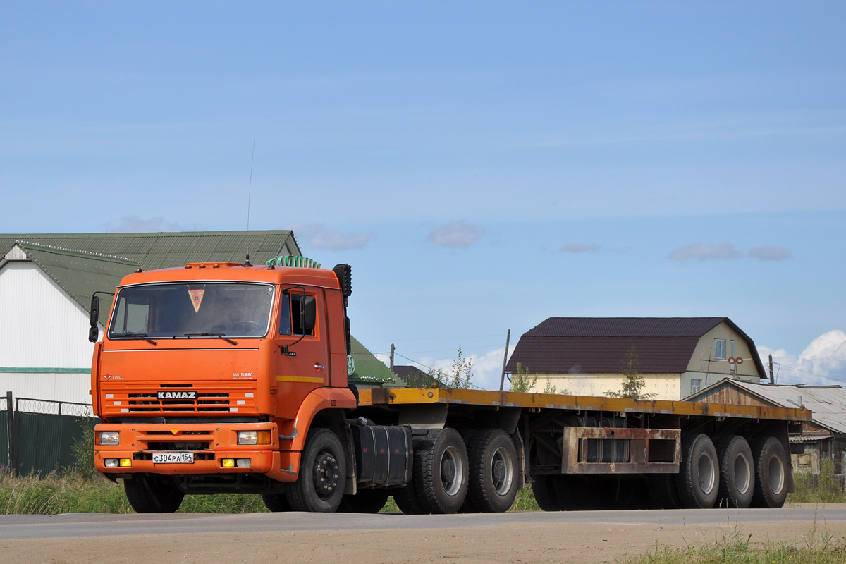 Саха (Якутия), № С 304 РА 154 — КамАЗ-6460 [646000]